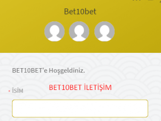 Bet10bet İletişim