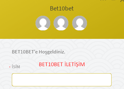 Bet10bet İletişim